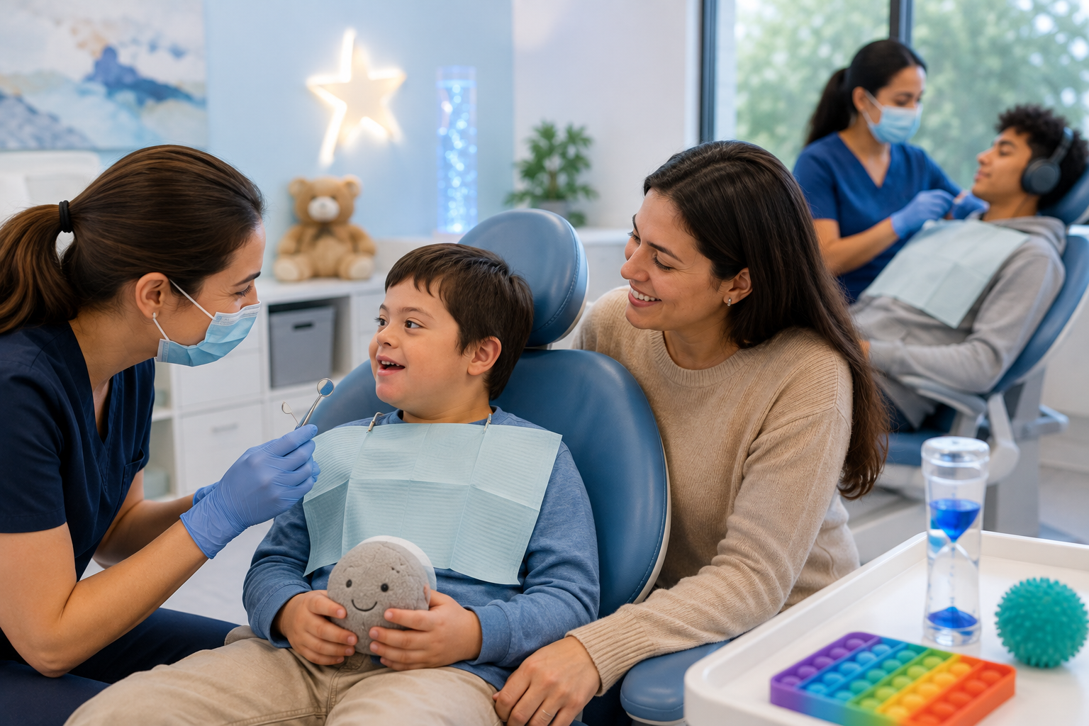 Certified Autism Specialist providing autism-friendly dental care for children and adults